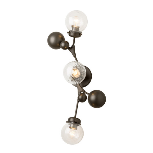 Sprig Three Light Wall Sconce in Dark Smoke (39|206050-SKT-07-LL0629)