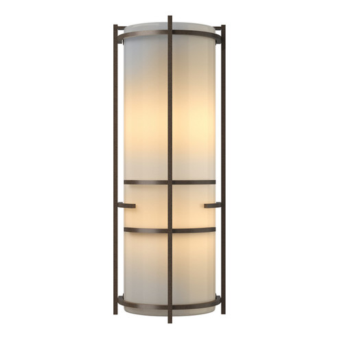 Banded Two Light Wall Sconce in White (39|205910-SKT-02-BB0412)