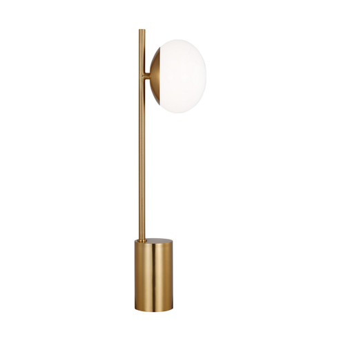 Lune One Light Table Lamp in Burnished Brass (454|ET1461BBS2)