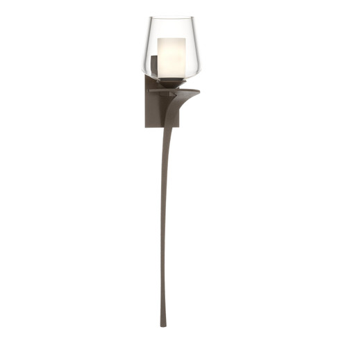 Antasia Antasia Double Glass 1 Light Sconce in Bronze (39|204712-SKT-RGT-05-ZU0291)