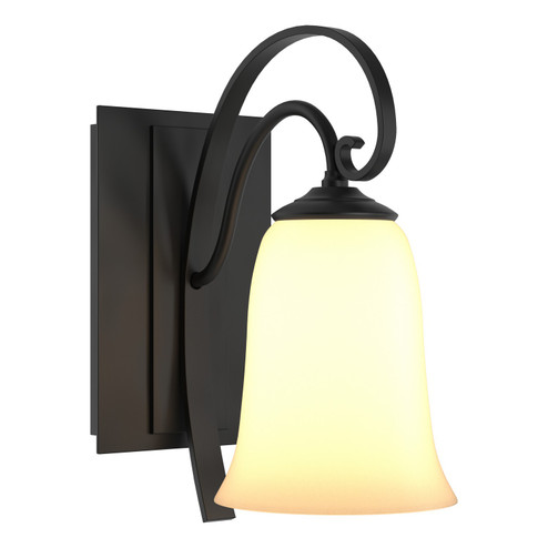 Scroll One Light Wall Sconce in Black (39|204531-SKT-10-GG0035)