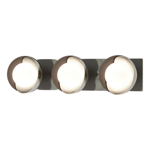 Brooklyn Three Light Bath Sconce in Sterling (39|201378-SKT-85-14-GG0711)