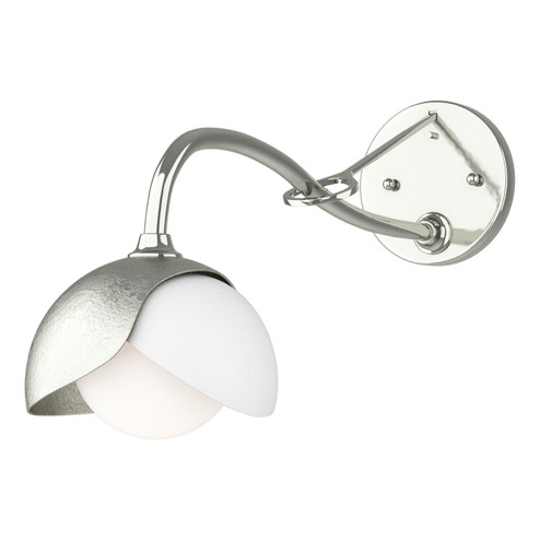 Brooklyn Brooklyn 1-Light Double Shade Long-Arm Sconce in Sterling (39|201377-SKT-85-02-GG0711)