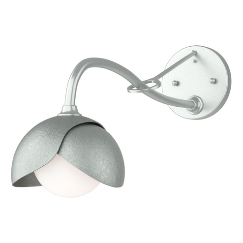 Brooklyn Brooklyn 1-Light Double Shade Long-Arm Sconce in Vintage Platinum (39|201377-SKT-82-82-GG0711)