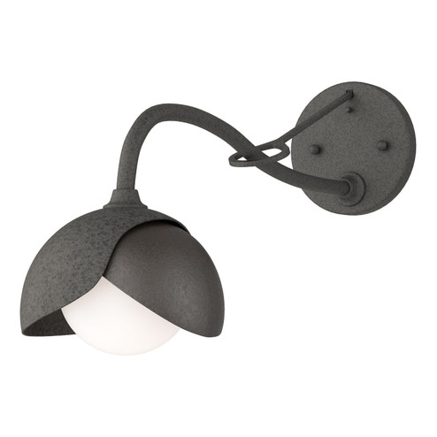 Brooklyn Brooklyn 1-Light Double Shade Long-Arm Sconce in Natural Iron (39|201377-SKT-20-14-GG0711)