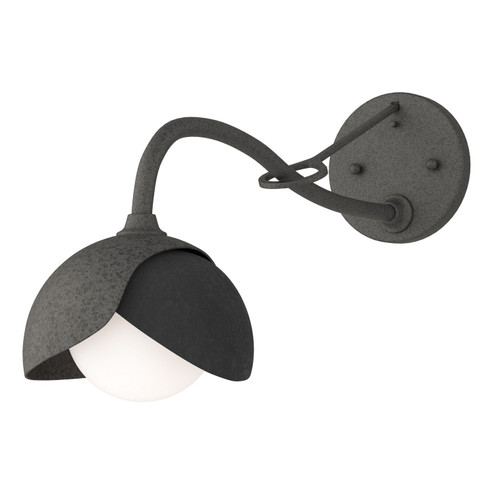 Brooklyn Brooklyn 1-Light Double Shade Long-Arm Sconce in Natural Iron (39|201377-SKT-20-10-GG0711)