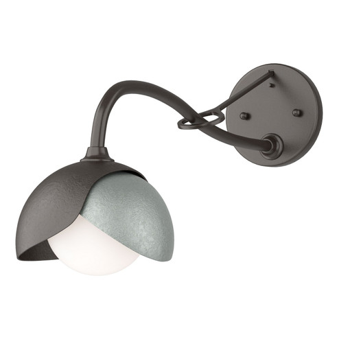 Brooklyn Brooklyn 1-Light Double Shade Long-Arm Sconce in Oil Rubbed Bronze (39|201377-SKT-14-82-GG0711)