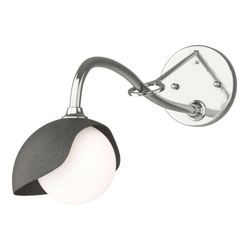 Brooklyn Brooklyn 1-Light Single Shade Long-Arm Sconce in Sterling (39|201376-SKT-85-20-GG0711)