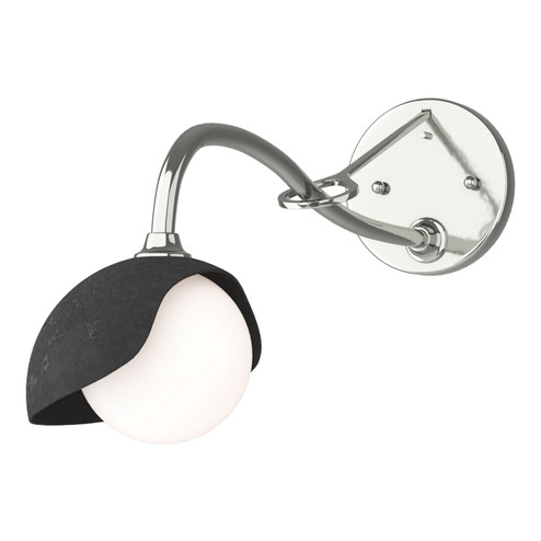 Brooklyn Brooklyn 1-Light Single Shade Long-Arm Sconce in Sterling (39|201376-SKT-85-10-GG0711)