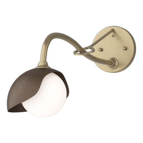 Brooklyn Brooklyn 1-Light Single Shade Long-Arm Sconce in Soft Gold (39|201376-SKT-84-05-GG0711)