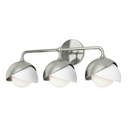 Brooklyn Brooklyn 3-Light Double Shade Bath Sconce in Sterling (39|201375-SKT-85-02-GG0711)