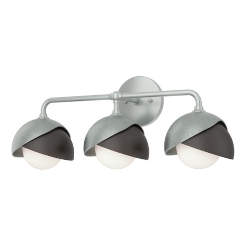 Brooklyn Brooklyn 3-Light Double Shade Bath Sconce in Vintage Platinum (39|201375-SKT-82-14-GG0711)