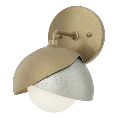 Brooklyn Brooklyn 1-Light Double Shade Bath Sconce in Soft Gold (39|201374-SKT-84-85-GG0711)