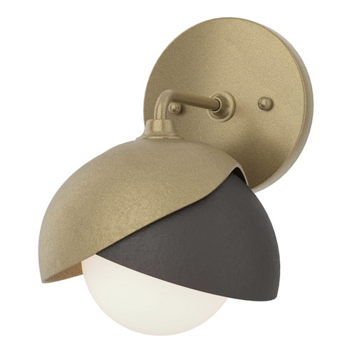 Brooklyn Brooklyn 1-Light Double Shade Bath Sconce in Soft Gold (39|201374-SKT-84-14-GG0711)