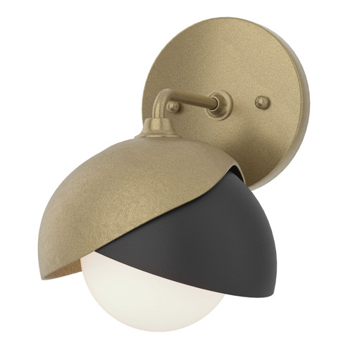 Brooklyn Brooklyn 1-Light Double Shade Bath Sconce in Soft Gold (39|201374-SKT-84-10-GG0711)
