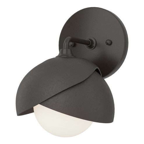 Brooklyn Brooklyn 1-Light Double Shade Bath Sconce in Oil Rubbed Bronze (39|201374-SKT-14-14-GG0711)