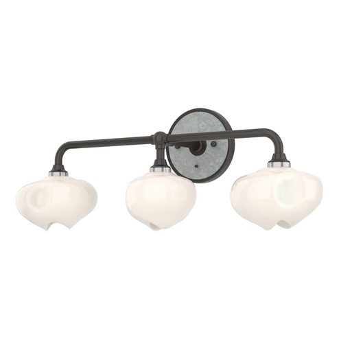 Ume Ume 3-Light Curved Arm Bath Sconce in Oil Rubbed Bronze (39|201342-SKT-14-82-FD0710)