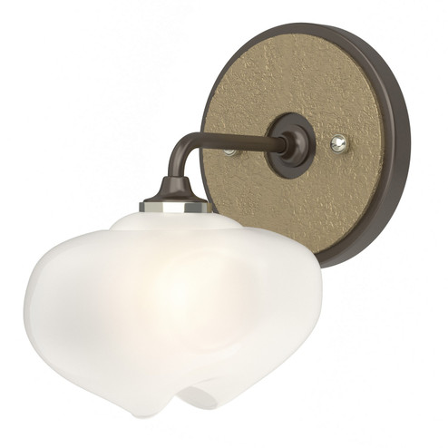 Ume Ume 1-Light Curved Arm Bath Sconce in Oil Rubbed Bronze (39|201340-SKT-14-84-FD0710)