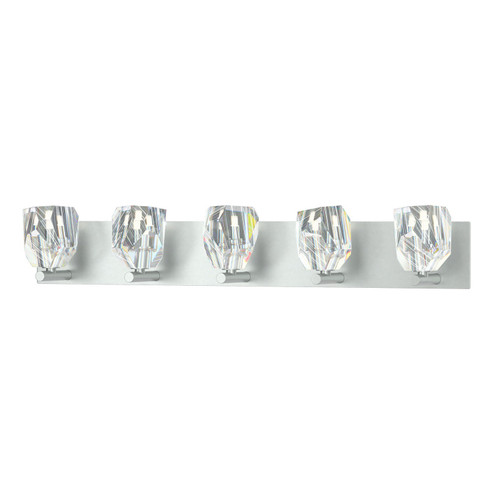 Gatsby Gatsby 5-Light Bath Sconce in Vintage Platinum (39|201323-SKT-82-CR)