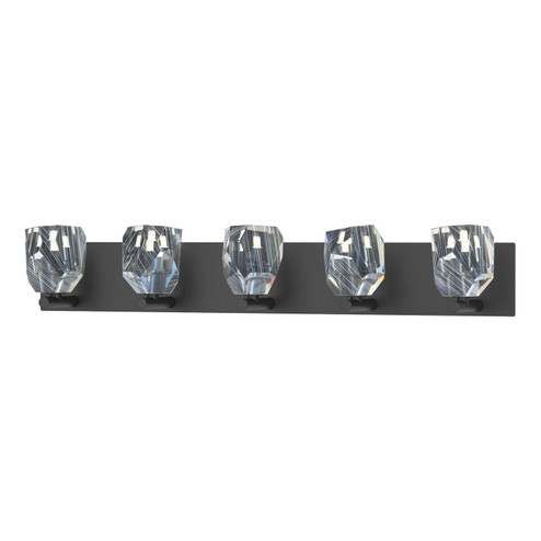 Gatsby Gatsby 5-Light Bath Sconce in Black (39|201323-SKT-10-CR)
