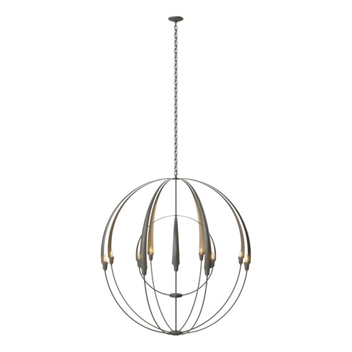 Cirque Double Cirque Large Scale Chandelier in Dark Smoke (39|194248-SKT-07)