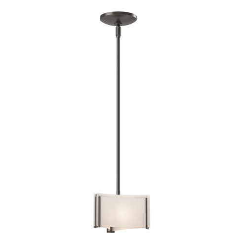 Exos Glass Exos Delta Mini Pendant in Oil Rubbed Bronze (39|188100-SKT-MULT-14-BB0156)
