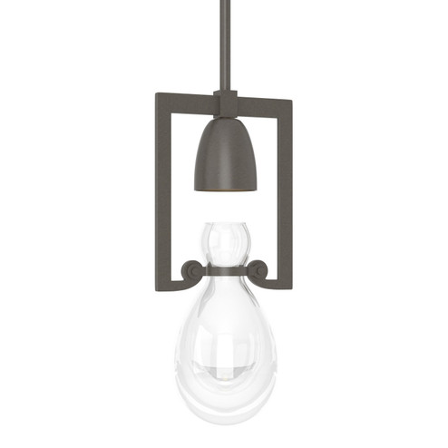Apothecary One Light Mini Pendant in Dark Smoke (39|187520-SKT-MULT-07-ZM0572)