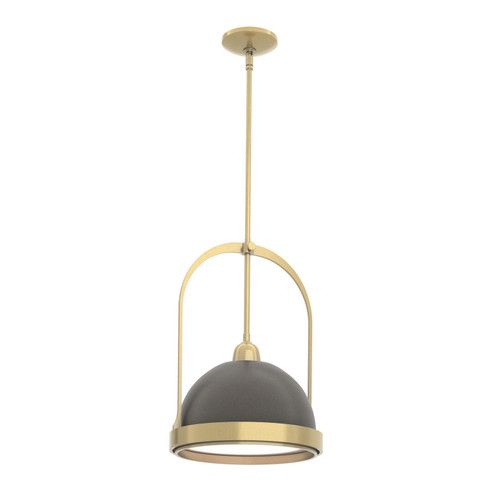 Atlas One Light Mini Pendant in Modern Brass (39|187462-SKT-MULT-86-07)
