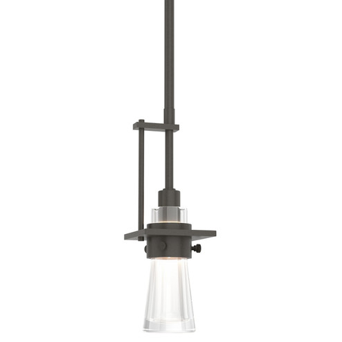 Erlenmeyer One Light Mini Pendant in Dark Smoke (39|187100-SKT-MULT-07-ZM0343)