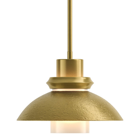 Staccato One Light Mini Pendant in Modern Brass (39|184970-SKT-MULT-86)