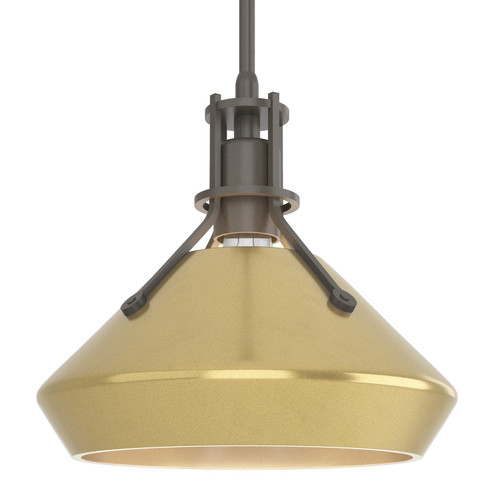 Henry One Light Mini Pendant in Dark Smoke (39|184251-SKT-MULT-07-86)