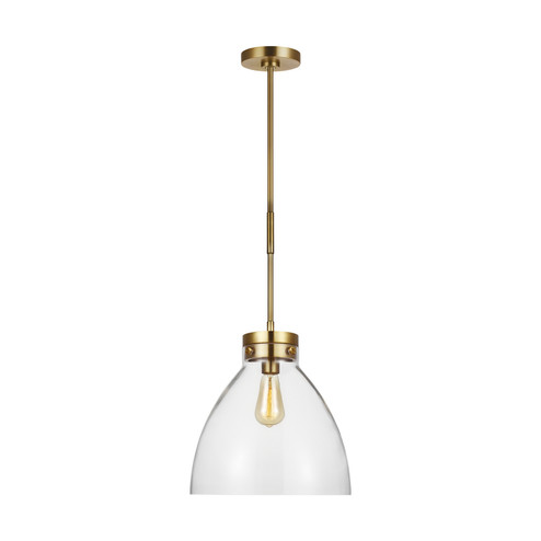 Garrett One Light Pendant in Burnished Brass (454|CP1121BBS)