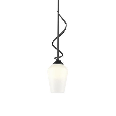 Flora One Light Mini Pendant in Black (39|183030-SKT-MULT-10-GG0303)