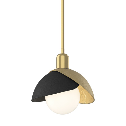 Brooklyn One Light Pendant in Modern Brass (39|181183-SKT-MULT-86-10)