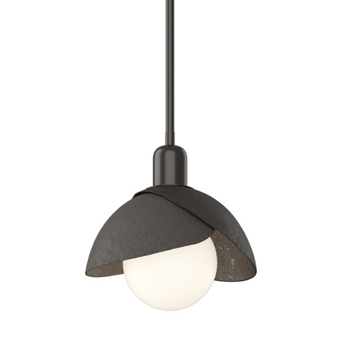 Brooklyn Brooklyn Double Shade Mini Pendant in Oil Rubbed Bronze (39|181183-SKT-MULT-14-07)