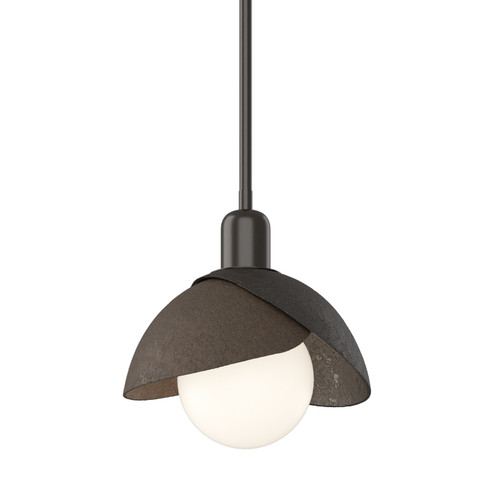 Brooklyn Brooklyn Double Shade Mini Pendant in Oil Rubbed Bronze (39|181183-SKT-MULT-14-05)