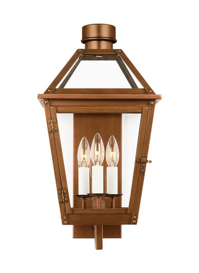 Hyannis Three Light Wall Lantern in Natural Copper (454|CO1383NCP)