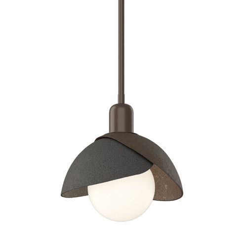 Brooklyn Brooklyn Double Shade Mini Pendant in Bronze (39|181183-SKT-MULT-05-20)
