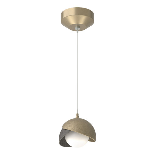 Brooklyn Brooklyn Double Shade Low Voltage Mini Pendant in Soft Gold (39|161183-SKT-STND-84-20-GG0711)