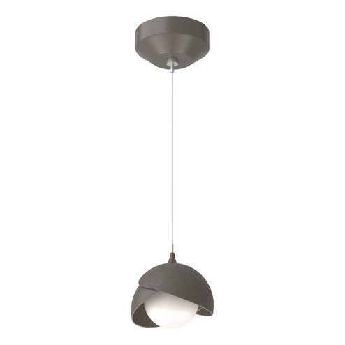 Brooklyn Brooklyn Double Shade Low Voltage Mini Pendant in Dark Smoke (39|161183-SKT-STND-07-07-GG0711)