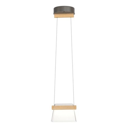 Cowbell Cowbell LED Mini Pendant in Dark Smoke (39|151060-LED-STND-07-WD-ZM0560)