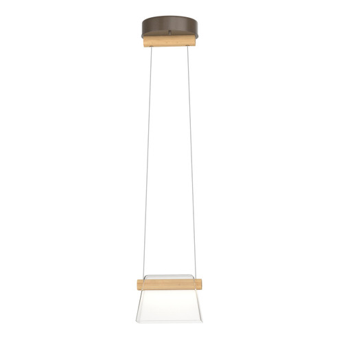 Cowbell Cowbell LED Mini Pendant in Bronze (39|151060-LED-STND-05-WD-ZM0560)