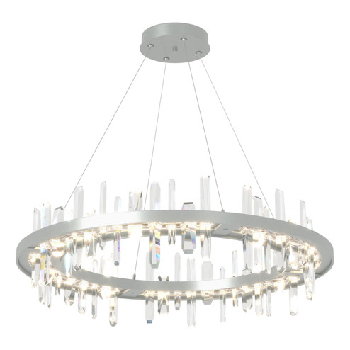 Solitude Solitude Circular LED Pendant in Vintage Platinum (39|139915-LED-STND-82-CR)