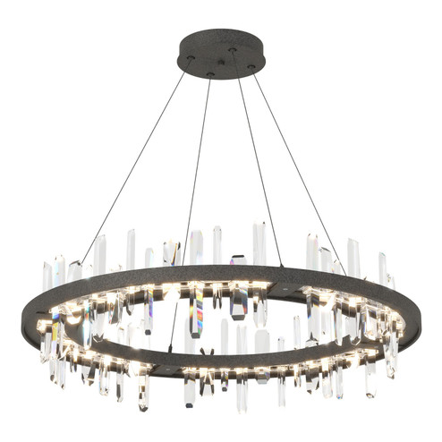 Solitude Solitude Circular LED Pendant in Natural Iron (39|139915-LED-STND-20-CR)