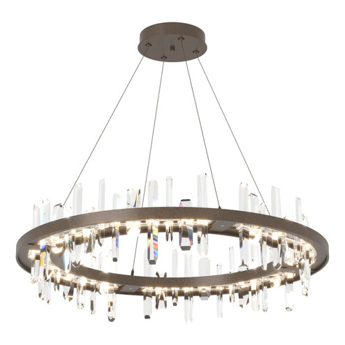 Solitude Solitude Circular LED Pendant in Bronze (39|139915-LED-STND-05-CR)