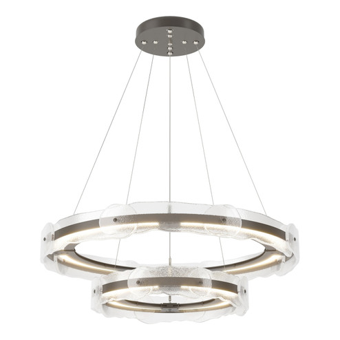 Solstice Solstice LED Tiered Pendant in Dark Smoke (39|139782-LED-STND-07-ZM0598)