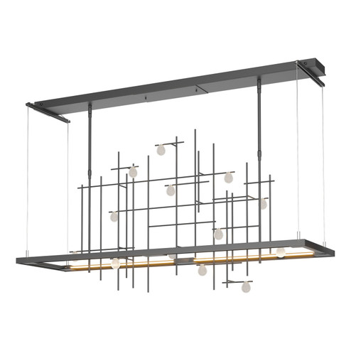 Four Seasons Spring LED Pendant in Black (39|139752-LED-STND-10-YG0500)