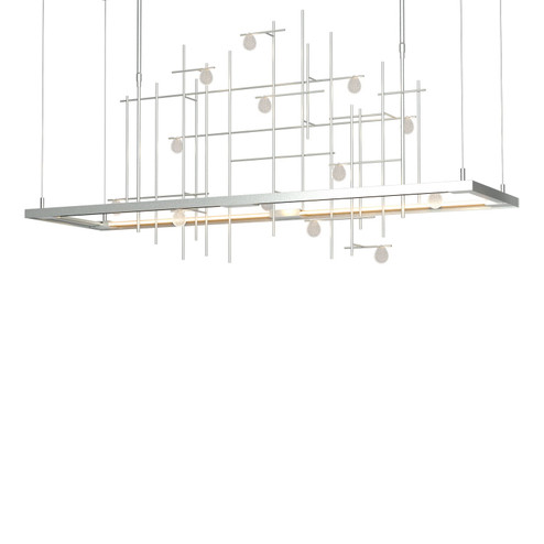 Four Seasons Spring LED Pendant in Vintage Platinum (39|139752-LED-LONG-82-YG0500)