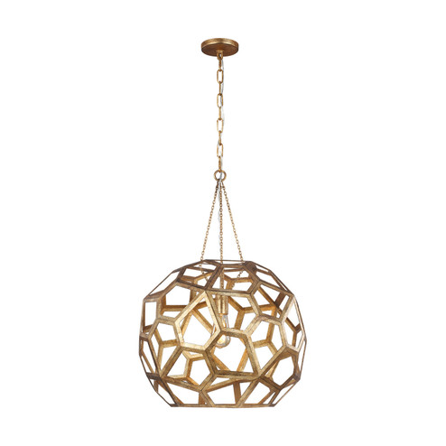 Feccetta One Light Pendant in Antique Gild (454|AP1071ADB)