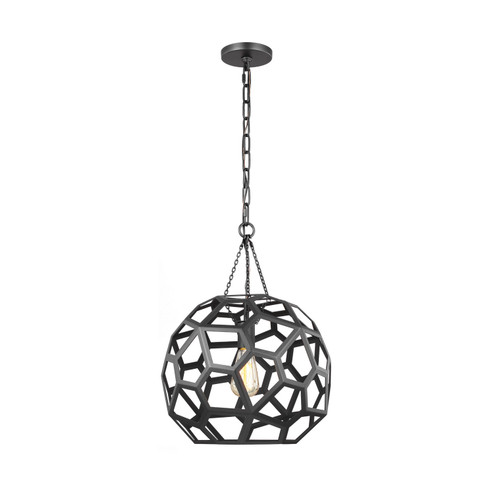 Feccetta One Light Pendant in Midnight Black (454|AP1061MBK)